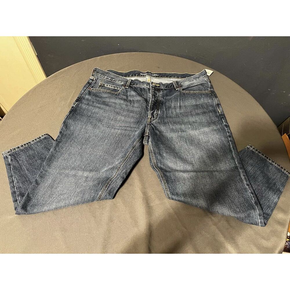 Old Navy Mid Rise Slouchy Taper Size 16 Blue Jean Denim New